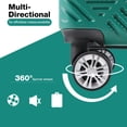 thumbnail image 6 of Tripcomp Luggage Sets 2 Piece Suitcase Set (14/20/)Hardside Suitcase with Spinner Wheels Lightweight Carry On Luggage(Dark Green), 6 of 9