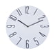 thumbnail image 2 of 2x Hanging Wall Clocks Non Ticking Silent Simple 12 Wood Grain Baoblaze 2x reloj de pared, 2 of 8