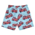 thumbnail image 2 of ALAZA Boys Swim Trunks Cartoon Fire Trucks Beach Board Shorts Drawstring Swimsuit 2T, 2 of 6