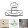 thumbnail image 4 of Toystoory Jabonera de acero inoxidable con jabonera al vacío Contenedor de jabón hueco montado en la pared a prueba de herrumbre Juegos de accesorios de baño Toystoory HA025604-00, 4 of 6