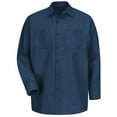 thumbnail image 2 of Red Kap Men's Long Sleeve Industrial Work Shirt, 2 of 4