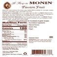 thumbnail image 3 of Saborizante Monin Passion Fruit Maracuyá 750 ml Ideal para Todo Tipo de Bebidas MONIN Syrop, 3 of 3
