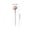 Pink, variant on LNOGEUPG Deep Red Carnation Artificial Flower Ballpoint Pen Soft Simulated Floral Ornament Smooth Writing 0.5mm Black Ink Pen Creative Elegant Pen for Office Daily Writing Souvenir Gift