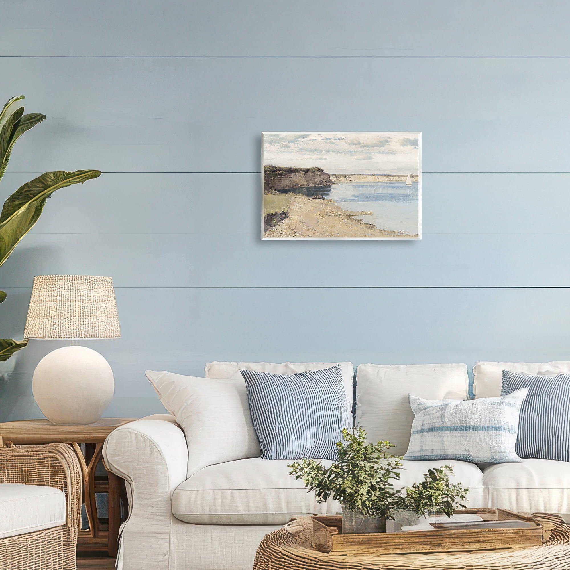 Stupell Industries Set Sail Peaceful Cove Wall Plaque Art, design by Christy McKee