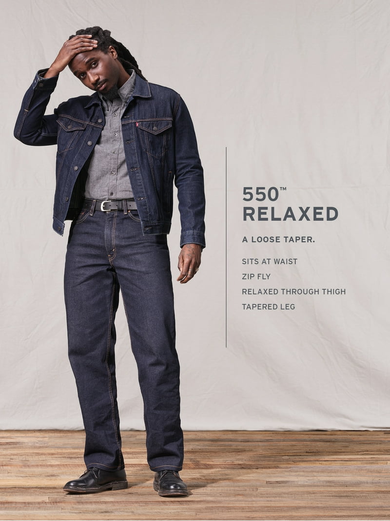 Levi's Men's 550 Relaxed Fit Jeans - Walmart.com