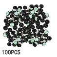 thumbnail image 1 of 100 Uds. Clips s, organizador de cables, gestión de cables, autoadhesivo de carga USB, organizador de cables, Cable de Negro CUTICAT Clips para cable de escritorio, 1 of 6
