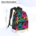 thumbnail image 4 of Lsque Hawaii Palms Classic Casual Backpack - Large Capacity Water-Resistant Backpack for School, Work, Travel, and Outdoor Activities, 4 of 8