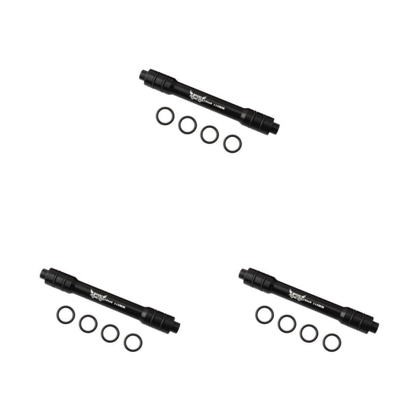Eigraketly Adaptador de eje pasante de bicicleta aleación práctica 100MM eje de conversión Flexible tubo de montaña adaptador de liberación rápida Type1 NO1 Eigraketly CBP489171