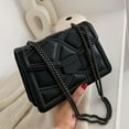 thumbnail image 3 of Shoulder Bag Clutch Handbags Wallet Bag Purse Black, 3 of 8