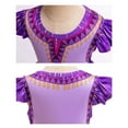 thumbnail image 5 of Toddler Girls Asha Costume Sets, Short Sleeve Top Tutu Skirt Christmas Cosplay Outfits, 18M-7Y, 5 of 7