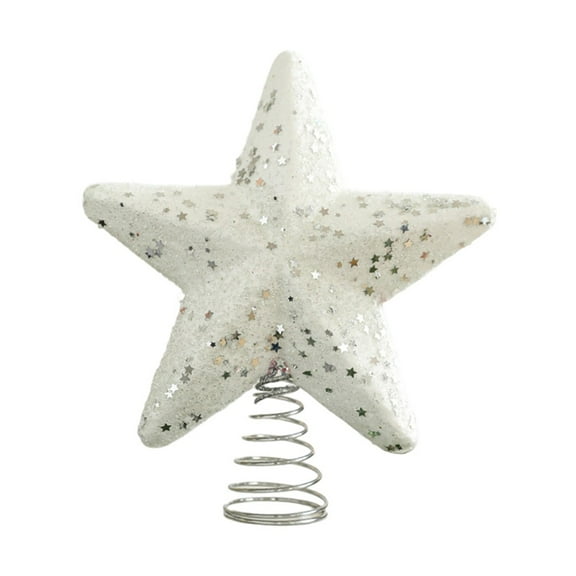 Sequin Tree Topper Star Enhance Your Christmas Tree with Festive Elegance