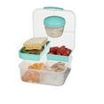 thumbnail image 1 of Sistema Bento Box To Go Lunch Box with Yogurt Container, 1.25 L, Colour May Vary, 1 Pack, 1 of 6