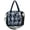 Navy, variant on CoCopeaunts Women Padded Handbag Large Capacity Quilted Reflective Shoulder Bag Cotton Tote Bag Soft Fashion Purse