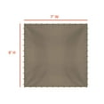 thumbnail image 6 of COVERS&ALL Outdoor Universal Replacement Shade Cover for Canopy Pergola 12 Oz - 100% Waterproof & Weather Resistant Pergola Cover for Patio Porch Deck Balcony with Grommets (8' H x 7' W, Beige), 6 of 7