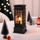 thumbnail image 5 of 2pcs Halloween Phone Booth Electronic Candle Lights Decoration Lantern Placement Ghost Festival Small Oil Lamp Decoration Prop Arrangement, Phone booth candle light (Witch on a Broomstick model), 5 of 6