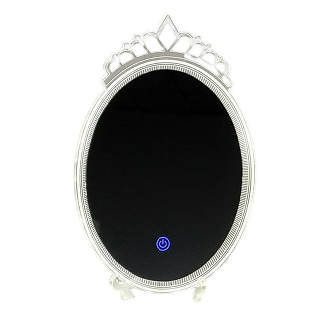 Espejo de maquillaje portátil con luces, espejo profesion con luz de tocador, modos de lámpara monótonos o , espejo cosmético LED Zulema espejo para maquillarse