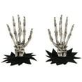 thumbnail image 2 of Northlight Skeleton Hands 3D Halloween Window Decoration - 7", 2 of 7