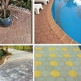 thumbnail image 4 of Hexágono Walk Maker Moldes De Hormigón Para Senderismo Pasarelas Stepping Stone Mold Garden Pathway Mold Yuarrent HA034478-00, 4 of 6