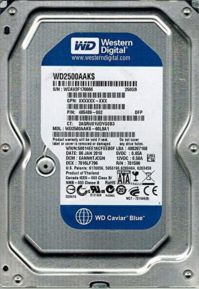 PCパーツ Hitachi hua721075kla330?P/N : 0?a35001?MLC : ba2429?750?GB Hitachi HUA721075KLA330 P/N: 0A35001 MLC: BA2429 750GB