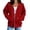Red, variant on SwiftWear Women's Zip Up Hoodie Long Sleeve Sweatshirt Hooded Jacket Full Zip with Pockets