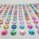 thumbnail image 5 of Pegatinas de flores de hielo de colores, pegatinas de cristal acrílico AB con piedras preciosas de diamante para niños, pegatinas de princesas de juguete, 5 of 5