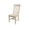 thumbnail image 3 of International Concepts Set of Two Solid Wood Dining Chairs, Unfinished, 3 of 12
