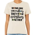 thumbnail image 2 of Moms Are Like Buttons Shirt Unisex 2X-Large Natural, 2 of 5
