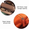 thumbnail image 4 of Pekkaxy Multi-Purpose Velvet Storage Pouch, 4.53 x 4.53 in with Reliable Zipper Closure, Keeps Essentials Neatly Separated, Great for Travel and Home Organization, 4 of 8