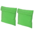 thumbnail image 1 of Unique Bargains 7'x7' Reusable Washable Polyester Snack Bag Sandwich Bag, Green 2 Pack, 1 of 7