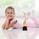 thumbnail image 1 of GAXIRE Trofeo De Danza En Color Dorado Ideal Para Y Souvenirs En Eventos De Ballet, 1 of 6