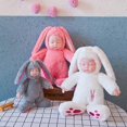 thumbnail image 4 of 25CM Baby Sleeping Doll Simulated Rabbit Baby Comfortable Do, 4 of 5