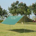 thumbnail image 3 of Aursykel Tente Imperméable pour Camping, Randonnée, Backpacking, Plage, Festivals, Usage Extérieur, Polyester Enduit Imperméable, Installation Facile, Structure Stable, Compacte, Pliable avec Toile d'Ombrage et Accessoires, 3 of 3