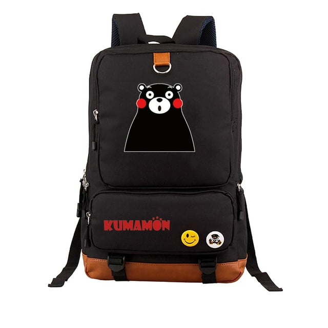 Mochila escolar Kumamons Anime para estudiante 29 x 13 x 44 cm