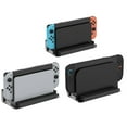 thumbnail image 5 of Wall Mount Dock for Nintendo Switch 2/Switch/Switch OLED Console – Metal Wall Bracket with 4 Joy-Con/Pro Controller Hooks and 28 Game Card Storage Slots, Space-Saving Organizer Behind TV, 5 of 6