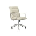 thumbnail image 2 of Finch Franklin Desk Chair, Ivory White, 2 of 9