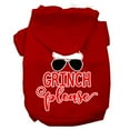 thumbnail image 6 of Christmas Pet Dog  Cat Hoodie Screen Printed, "Grinch Please", 6 of 10
