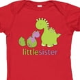 thumbnail image 4 of Inktastic Little Sister Purple Girls Baby Bodysuit, 4 of 5