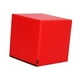 thumbnail image 2 of Taburete de cubo de , banco otomano cuadrado para sofá, asientos en casa, silla de para Pilates, entrenamiento, vendaje, estiramiento, Rojo, 2 of 8
