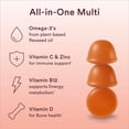thumbnail image 4 of SmartyPants Women's Multi & Omegas, Sugar Free, Orange, 60 Gummies, 4 of 9