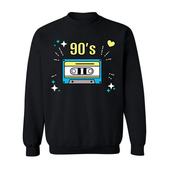 Cassette From The 90's Sweatshirt Women -Image by Shutterstock, Female x-Large