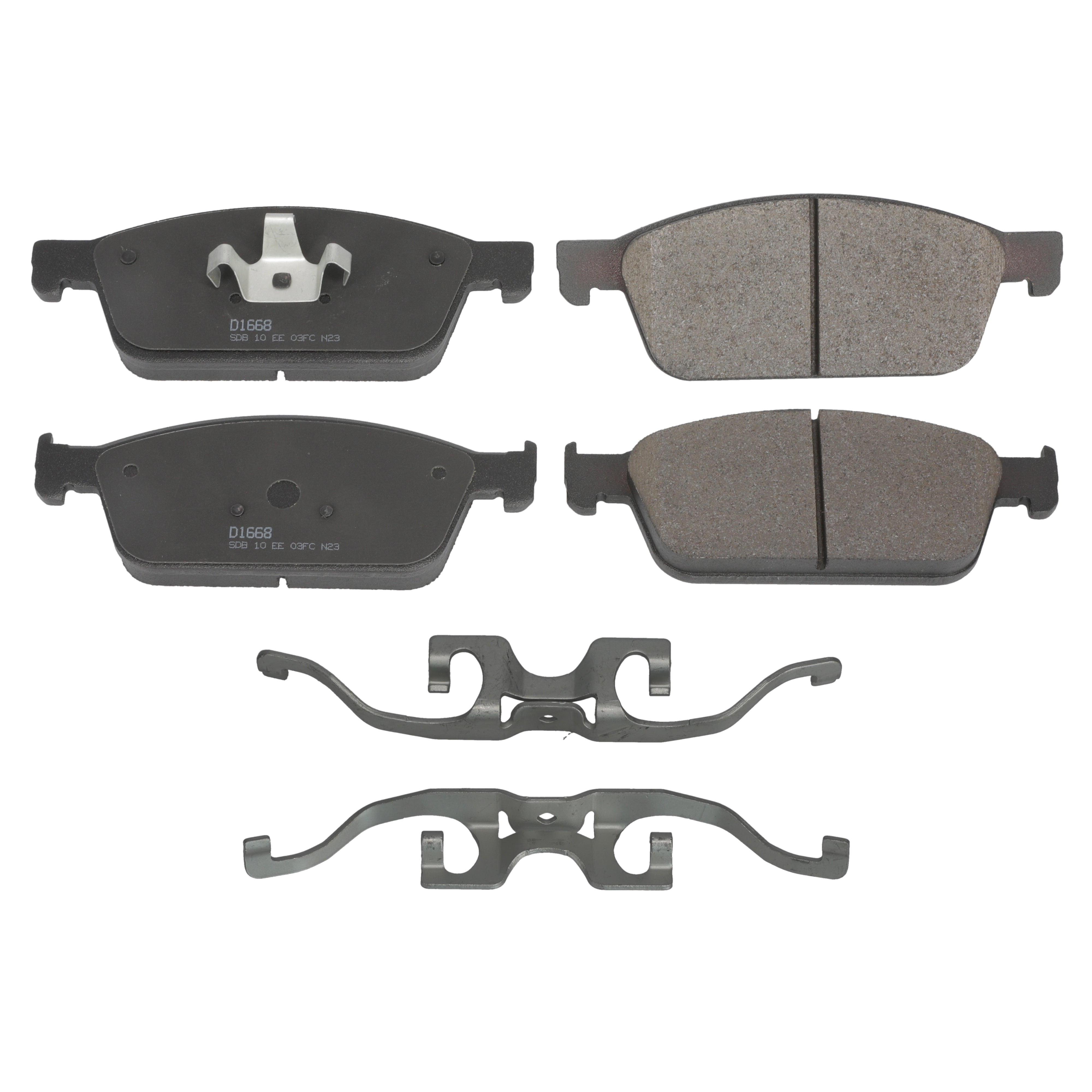 Winstop Brake Pad Set, Front WS.1668.0.M, Ford Focus 2014-2013