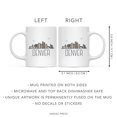 thumbnail image 5 of Koyal Wholesale Colorful City Skyline Graphic Ceramic Coffee Mug, Denver, 5 of 5