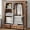 Coffee, variant on BAOKALER Wardrobe Closet Organizer with 3 Drawers and 4 Side Pockets, Non-Woven Fabric Clothes Storage for Bedroom, Living Room, Closet, Garage, Dorm, Light Gray