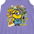 thumbnail image 2 of Despicable Me Minions - Banana Stickers - Toddler & Youth Girls A-line Dress, 2 of 4