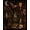 Black, Pattern 1, variant on ODIKA 8'x10' Washable Area Rug Midnight Black Enchanted Forest Design Accent Mystical with Owl and Moon Motifs for Living Room, Under Sectional, Family , Durable, Non-Slip