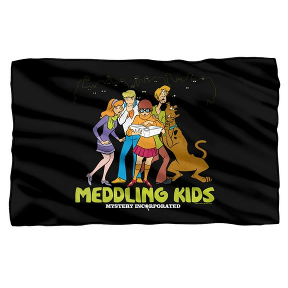 Scooby Doo Meddling Kids Fleece Blanket 36' x 58',Meddling Kids