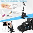 thumbnail image 3 of Arm Leg Pedal Exerciser for Seniors, Portable Home Rehabilitation Machine with Glove Handle, Stroke Paralysis Recovery Bike, 3 of 9