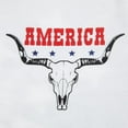thumbnail image 4 of MOUSYA American Flag Shirt Womens Western Cow Skull Tshirt USA Patriotic Tee 4th of July Shirts Vintage Oversize Tops, 4 of 10