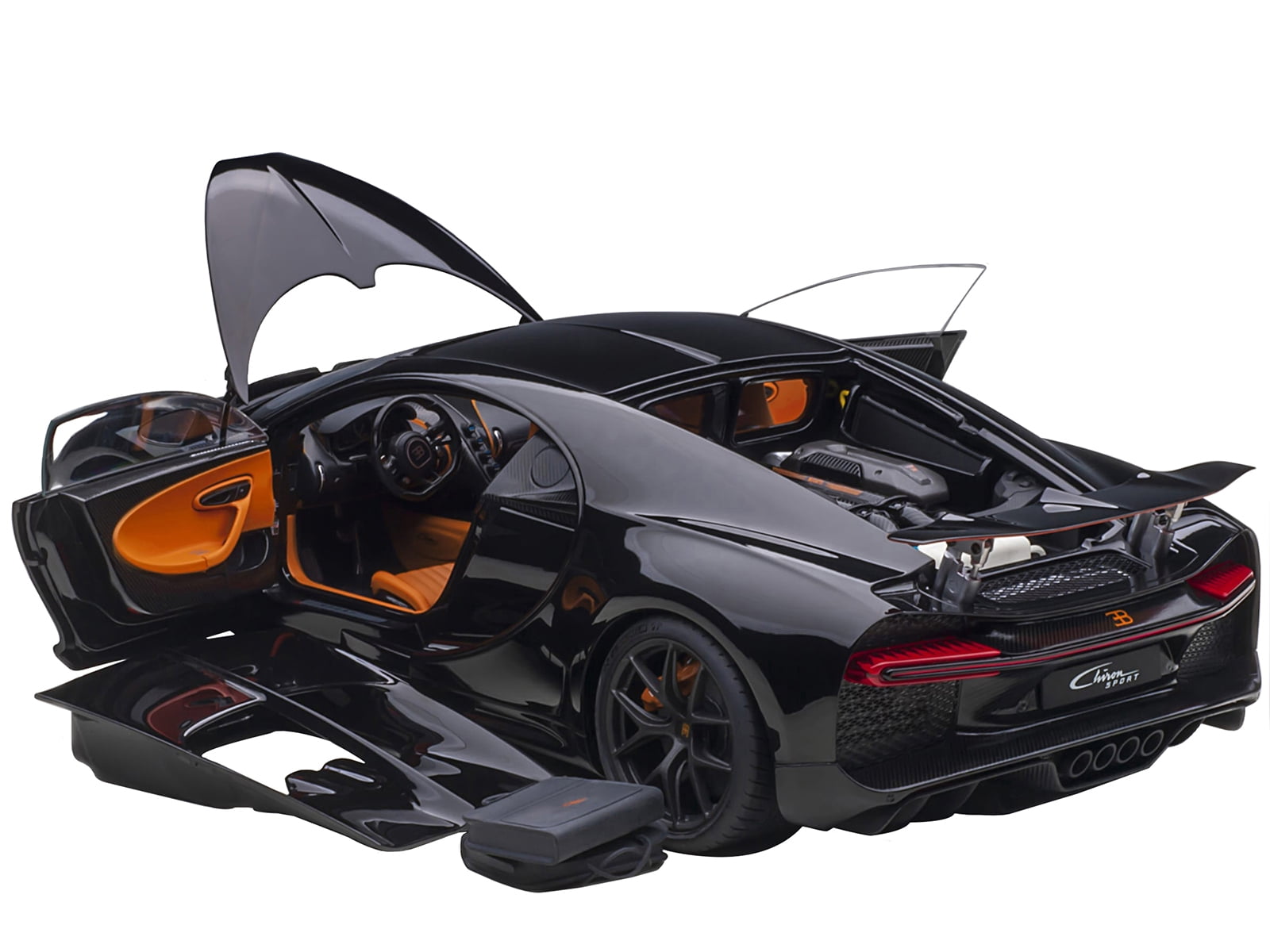 Autoart 2019 Bugatti Chiron Sport Nocturne Black 1/18 Diecast