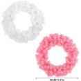 thumbnail image 2 of 2PCS Christmas Wreath for Front Door Christmas Door Wreath, Festive Holiday Decor Faux Sakura Winter Frosted Flower Wreath for Indoor Christmas and Wedding Decor 12 Inch/30 cm, 2 of 11